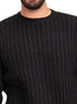 Black - Design00131 BS - Round Pullover - Khotwh